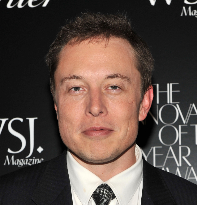 Elon Musk - Source : Wikipedia